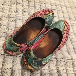 TIEKS Electric Snake flats size 10